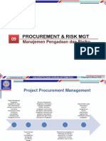 Procurement & Risk MGT: Manajemen Pengadaan Dan Risiko