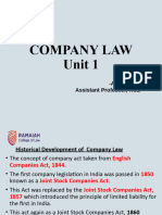 Company Law Unit 1