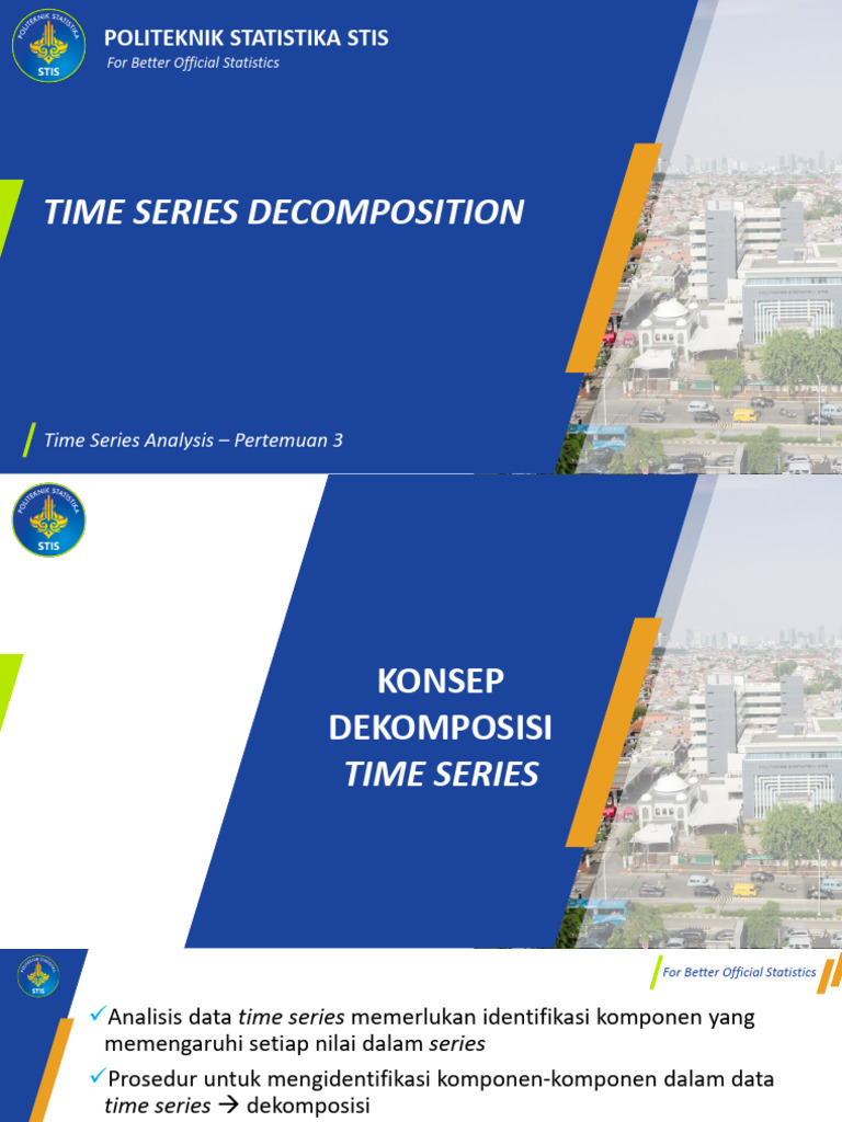 Dekomposisi Time Series untuk Analisis | PDF