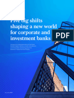 Five Big Shifts Shaping A New World For Corporate and Investment Banks