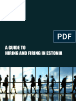 LONDON-A Guide To Hiring and Firing in Estonia