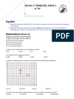 EXAMEN y Hoja de Respuestas. MARZO