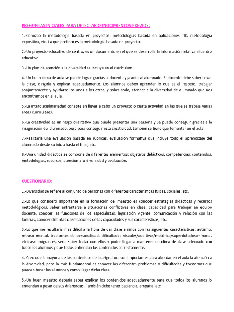 Estrategias para la Diversidad en Educación | PDF | Evaluación | Maestros
