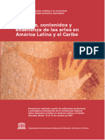 Arte Latinoamericano Métodos, Contenidos