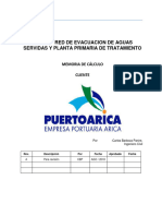 Memoria de Calculo Alcantarillado by Pass