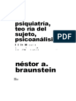 Braunstein Psiquiatria Teoria Del Sujeto y Psicoanalisis