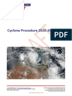SOP - SOP - OPS40 - Cyclone Procedure - 2020-21 - Draft