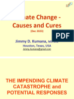 Climate Change Causes and Cures - Kumana Dec 2023