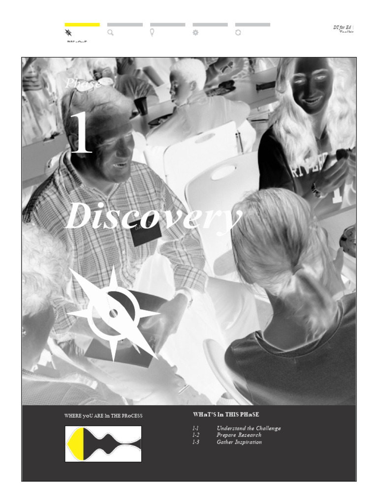 Discovery Phase Toolkit for Education | PDF | Expert | Experience