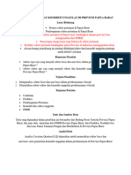 Analisis Penentuan Komoditi Unggulan Sektor Pertanian Di Kabupaten Manokwari