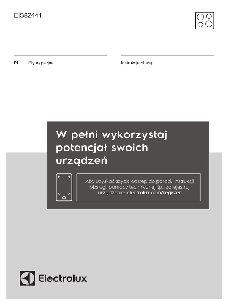 Instrukcja obslugi electrolux eis82441 pdf