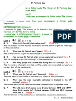 Escape Game - ST Patrick's Day (Teacher)