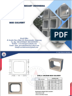 Brosur Box Culvert - PT. Titan Precast Indonesia