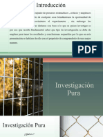 Investigación Pura y Aplicada 1