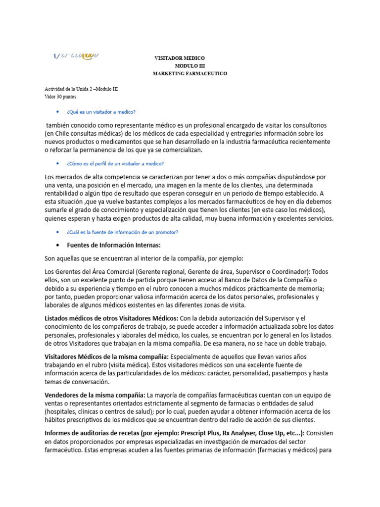 Marketing Actividad 2 Módulo III | PDF