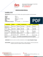 Especificaciones Tecnicas LonaFlex 1015 - Nueva