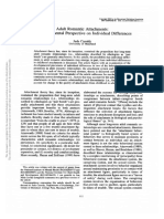 Cassidy, 2000. Adult Romantic Attachments. A Developmental Perspective On Individual Differences