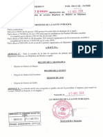 Arrete N°0378 Du 20 Mars 2024 Portant Transformation de Certains Hopitaux de District en