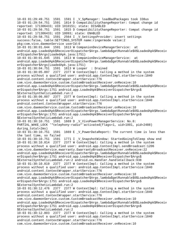 Log | PDF | Computer Engineering | Software