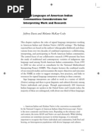 Download Signed Languages of American Indian Communities Considerations for Interpreting Work and Research by pislproject SN71618924 doc pdf