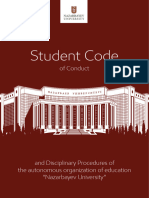 Httpsnu - edu.KzmediauploadNU Student Code of Conduct PDF