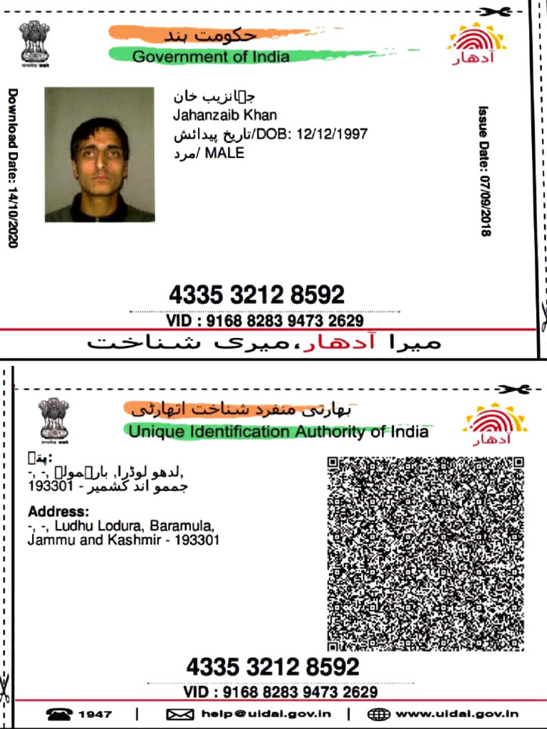 Indian ID Document Details | PDF