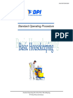 SOP Basic Housekeeping