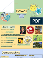 Alex Carcellar - State Report Project Hawaii - 1060460 1