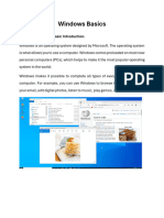 Windows Basics