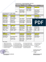 Jadwal Kuliah Kls Pagi Ta 2022-2023