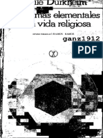 DURKHEIM, EMILE - Las Formas Elementales de La Vida Religiosa (Ed. AKAL) (OCR) (Por Ganz1912)