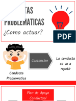 Conductas Problematicas ¿Como Actuar