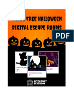 3 FREE Halloween Digital Escape Rooms With Answers