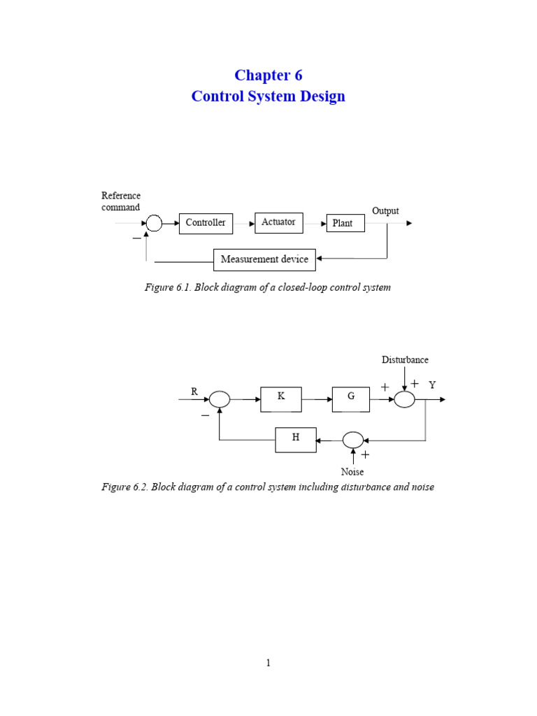 Control System Design for UAVs | PDF | Control Theory | Flight Control ...