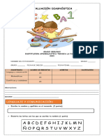 Evaluación Diagnostica Grado Segundo - Mayelith