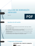 Taller de Hormigón Armado Clase 1