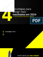 4 Estratégias para Atingir Mais Resultados em 2024