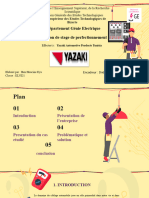 Département Génie Electrique Présentation de Stage de Perfectionnement