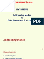 MP - Lec 03 - Addressing Modes and Data Movement