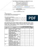 Surat Edaran Kalender Penjaminan Murtu