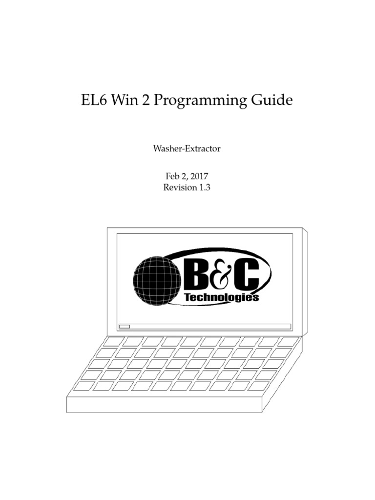 Bluetooth Programming for EL6 Washer | PDF | Computer File | Water Heating