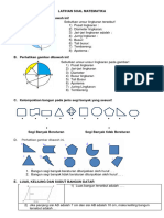 LATIHAN SOAL MATEMATIKA STS 2