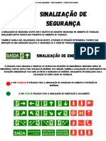 Sinalização de Segurança