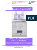 Folleto Especificaciones Técnicas Humidificador