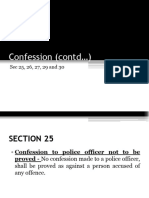 Confession (Contd..) Sec 25 - 30