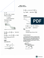 Bernoullis Theorem Head Losses Pipes Water Hammer Orifice Reviewer