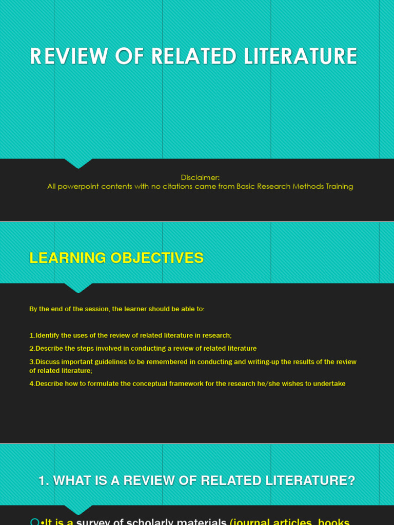 Conducting a Literature Review in Research | PDF | Hypothesis | Science