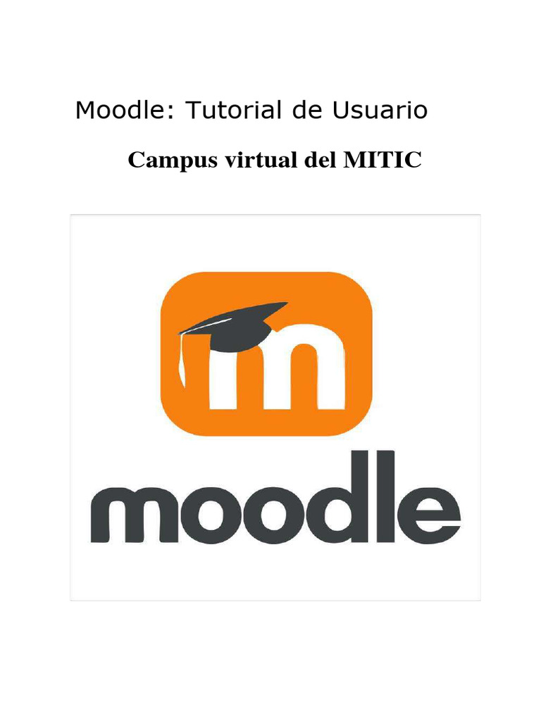 Tutorial de Acceso a Moodle MITIC | PDF | Aplicación movil | Apple Inc.