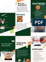 Green Orange Modern Professional Business Profile Trifold Brochure