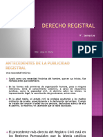 Derecho Registral (2) 9 Sem